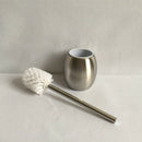 1 Set Stainless Steel Toilet Brush Holders Brush Toilet Cleaning Brush Toil