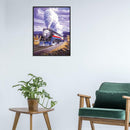 5D DIY Full Drill Diamond Painting Train Cross Stitch Embroidery Mosaic Kit