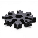 18 in 1 Portable Snowflake Shape Screwdriver Wrench Multi-tool For Outdoor Ride