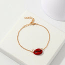 Fashion Cowrie Red Sea Shell Bracelet Women Accessories Punk Summer Seashel
