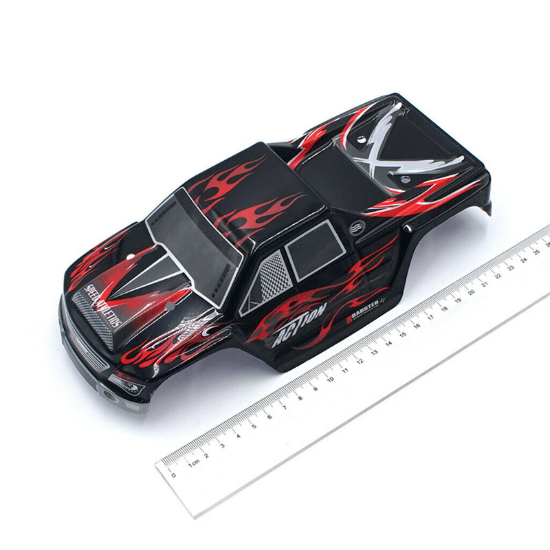 RC Car Body Shell Cover Compatible with 1/18 Wltoys A979-05 Red Painted
