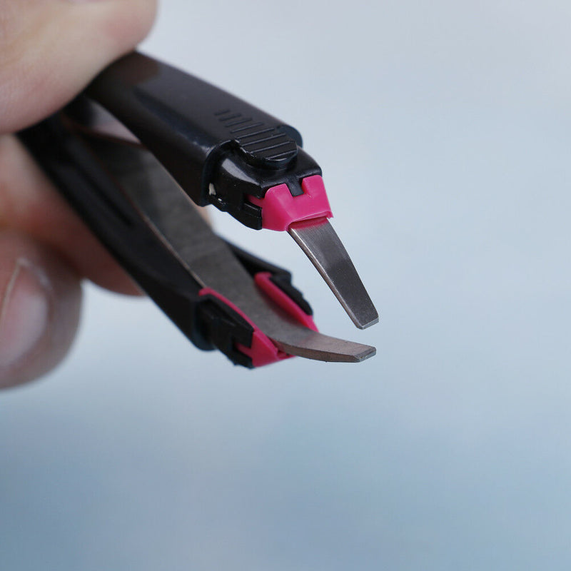 1Pc Matically retractable non-slip cosmetic eyebrow tweezers hair removal to BX