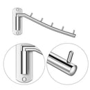 Folding Wall Mounted Clothes Hanger Rack Clothes Hook Stainless Steel with