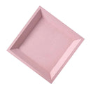 Dessert Tray Dish Serving Plate Saucer Tea Serving Tray Pink Square(large)