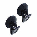 2pcs Car Window Suction Sucker Sun Shade Curtain Clips Hook Cards Ticket Holders