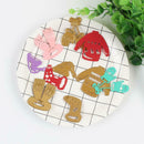 5pcs Metal Christmas Clothes Set Cutting Dies Stencils for DIY Scrapbooking