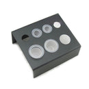 Pro  Stainless Steel Tattoo Pigment Ink Cup Cap Holder Machine Shelf Stand Gw