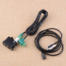USB Port AUX IN Switch Socket Cable Adapter fit for Mini Cooper R50 R53 2001-06