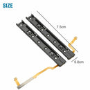 Left Right Set Slider slidering rail w/ Flex Cable for Nintendo Switch Joy-Con b