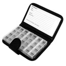 28 Grids Pills Storage Box Tablet Case Stationery Holder Organizer(Clear)