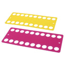 2pcs Plastic Cross Stitch Row Line Board Embroidery Thread Yarn Organizer