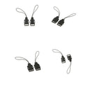 8x Black Quick Release Buckle Kit Neck Strap for Camera Eyelet Sling Belt