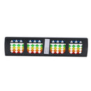 Portable Abacus 17 Rods Beads Column Arithmetic Tool Math Learn Business