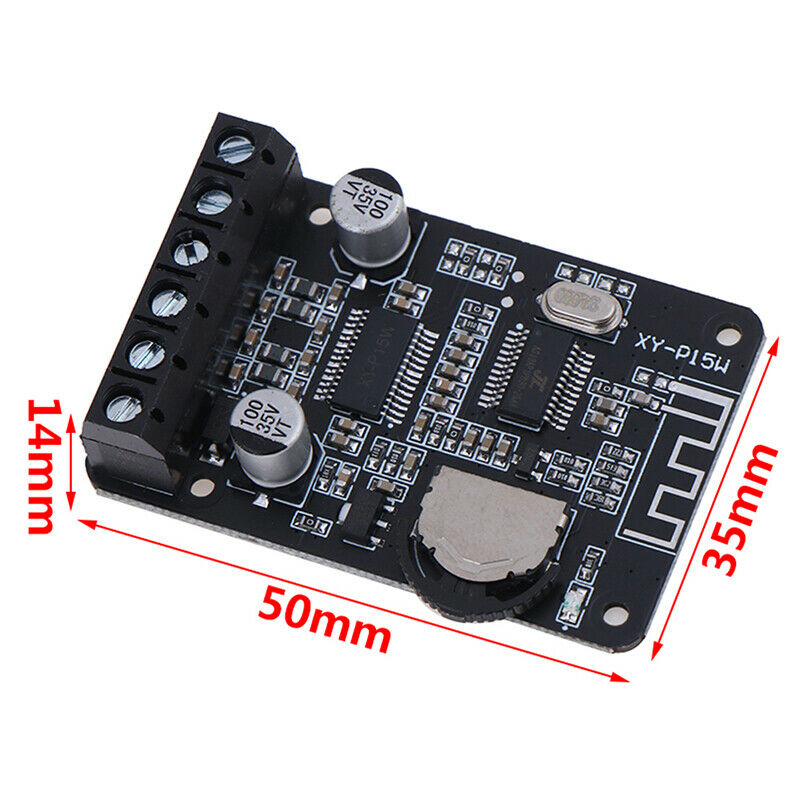 15W Bluetooth Receiver Module With 12V/24V Power Amplifier Dual-Channel Boar Bj
