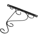 Iron Garden Wall Light Hanging Flower Plant Pot Bracket Hook Shelf Stand Ho K7N1
