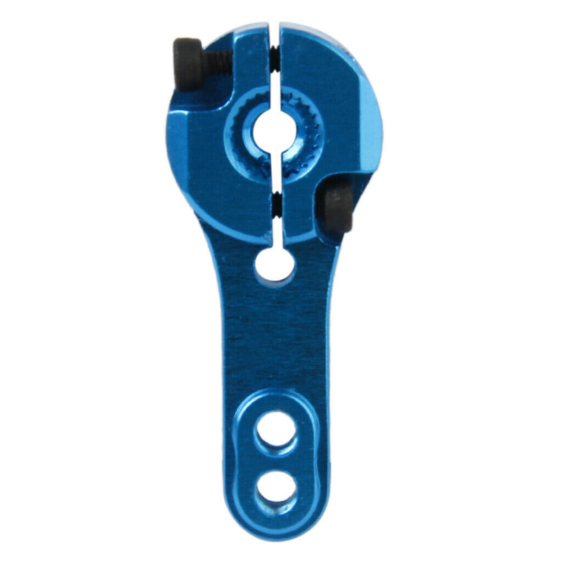 Blue 25T M3 Metal RC Servo Arm Horn for Futaba Savox Xcore HL HSP HD Power New