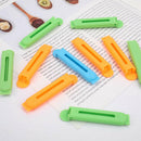 10x Portable New Kitchen Storage Food Snack Seal Sealing Bag Clip Sealer Cla Hn