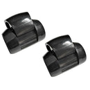 2Pcs Adjustable Quick Release Nylon Clamp Buckle for Paddle Shaft Black