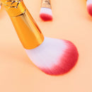 10pcs/set Makeup Brush Fish Tail Powder Contour Foundation Makeup Brushes