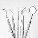 5PCS Dentist Tools Set Dental Tools Mouth Mirror Probe Oral Care D4H6