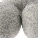 6Pcs Wool Dryer Balls Organic 2.76" Reusable Natural Fabric Softener for LaundFT