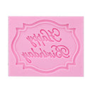 Happy Birthday Silicone Mould Cake Decorating Lace Impression Mat Baking M WII