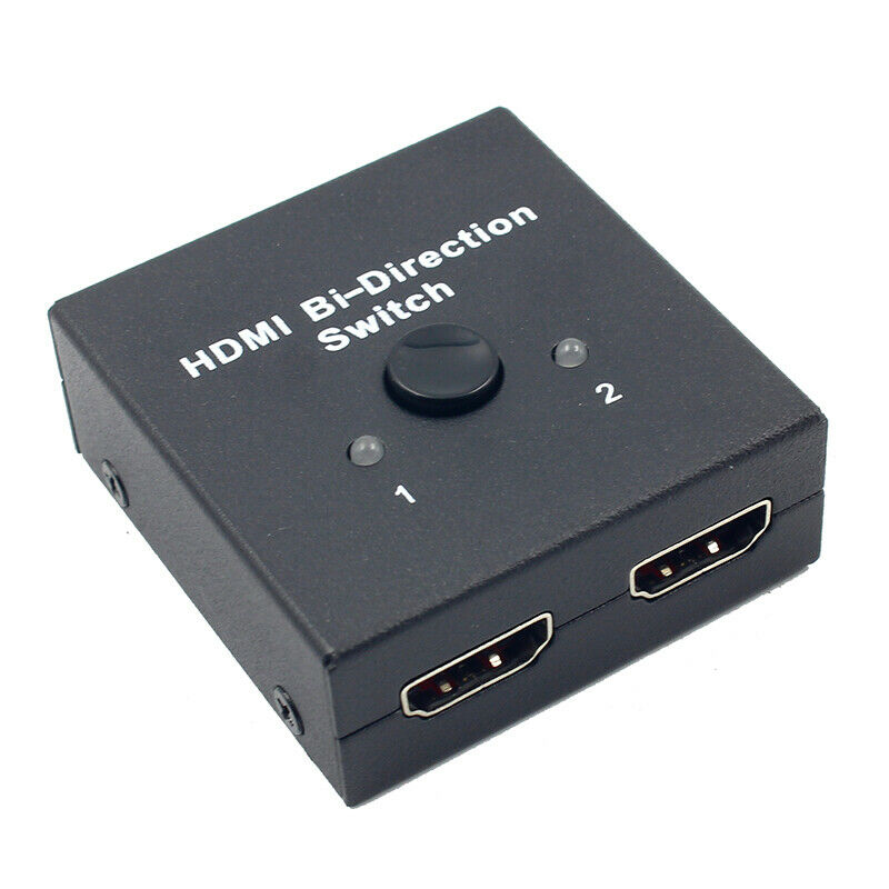 Bidirectional 2 hdmi switcher 2 in 1 out or 1 in 2 out video splitter conve Y2C4