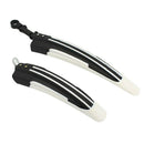 Mountain Bike Bicycle Cycling Front Rear Mudguard Black and White