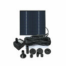 Solar Panel Water Source Fish Tank Pond Pump Pool Home Garden Watering Decor