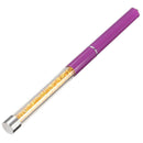 Fashion Manicure Nail Pusher Pens Alloy Diamond Body Quartz Stone Main Scru