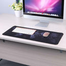 World Map Natural Rubber Large Gaming Mouse Pad Computer Keyboard Mat (M) A