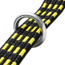 Stretch Elastic Bikes Luggage Hanging Rope Belts Strap with Hook Yellow 4m