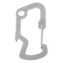 Survival Multi Tools Carabiner Key Chain Keyring Travel Bottle Opener Cap3c
