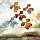 3Pcs Creative Diy Papillon Magique Volant En Plastique Papillon Enfants Sur S0S9