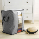 Folding Bamboo Charcoal Clothe Sweater Blanket Closet Organizer Storage_Bag