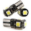 10X CANBUS 6000K White T10 5SMD 5050 LED Dome License Plate Interior Light Bu ME
