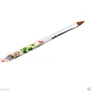 Nail Art Uv Gel Acrylic Painting Drawing Pen Polish Brush tips kit tool in white