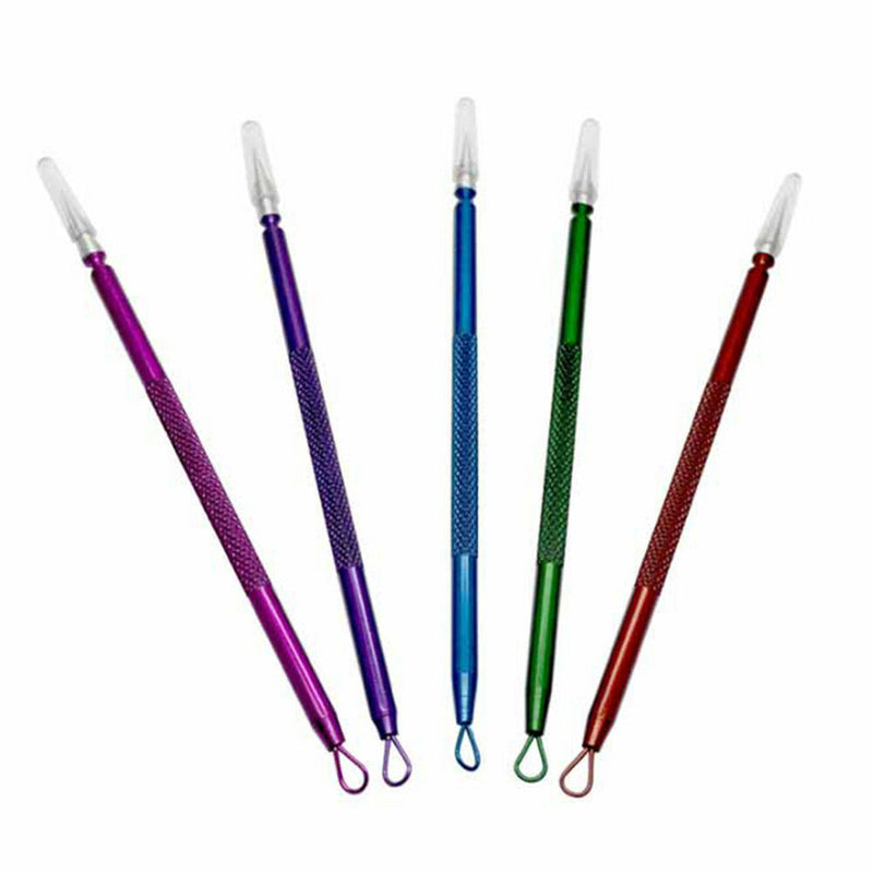 Stainless steel blackhead acne blemish pimple extractor remover extractor.nee Gw