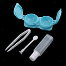 5pcs Travel Kit Lenses Storage Contact Lens Soak Case Box Container Holder