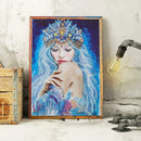 5D DIY Special Shaped Diamond Painting Beauty Cross Stitch Mosaic Kit Decor