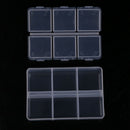New Mini Portable Empty Braille 6 Cells Pill Medicine Drug Storage Case Box