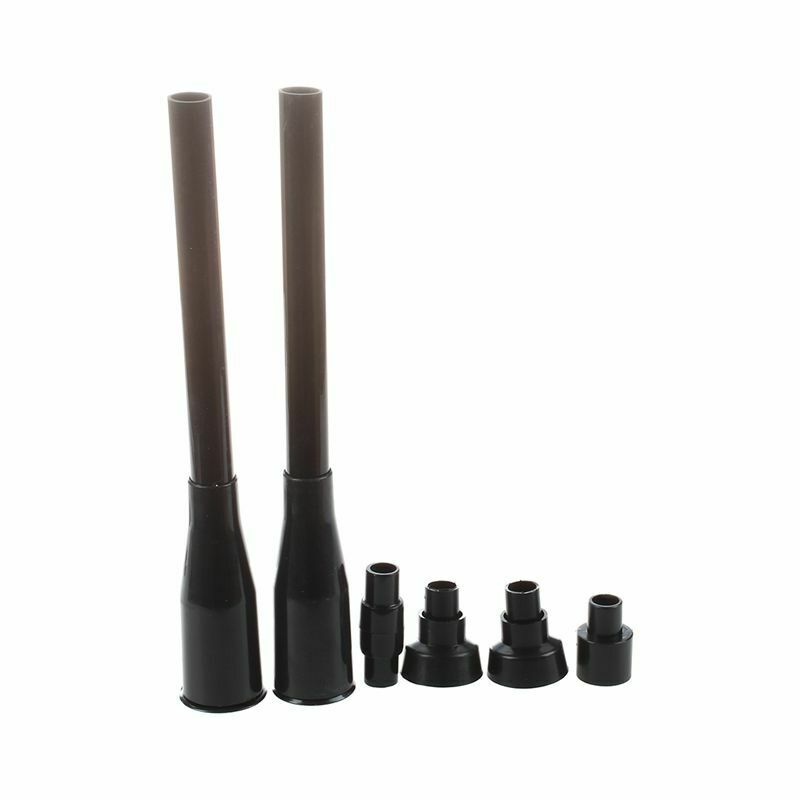 Plastic Garden Fountain Pump Waterfall Head Set, Black