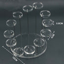 12 Round Tray Jewelry Display Rack Earrings Bracelet Necklace Display Rack
