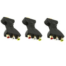 3pcs HDMI Male to RCA Video Audio AV Adapter AV Converter for Home Theater