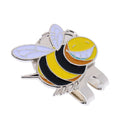 3X NOVELTY ANIMALS MAGNETIC GOLF BALL MARKER HAT CLIPS LITTLE BEE DOG & LADYBIRD