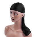 2 Pieces Red Black Durag Turban Chemo Beanie Hair Loss Scarf Sleep Headwear