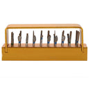 30 PCS Dental Diamond Burs Drill With Golden Dental High Speed Handpieces Holder