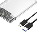2.5inch External Hard Drive Enclosure, USB3.1 Notebook Laptop Mobile Hard Disk