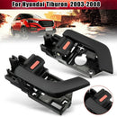 1 Pair Front Interior Inner Inside Door Handle for Hyundai Tiburon 2003-200
