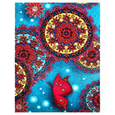 5D DIY Special-shaped Diamond Painting Circle Cross Stitch Embroidery Kit